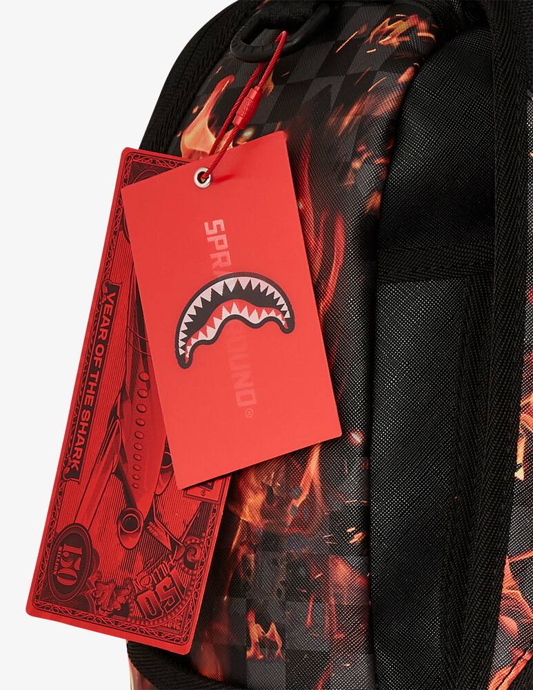 rinascente Sprayground Fire & ice shark backpack