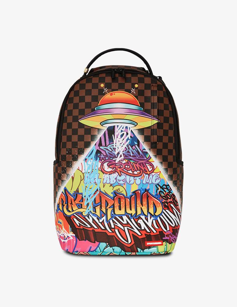 rinascente Sprayground Alien writers backpack