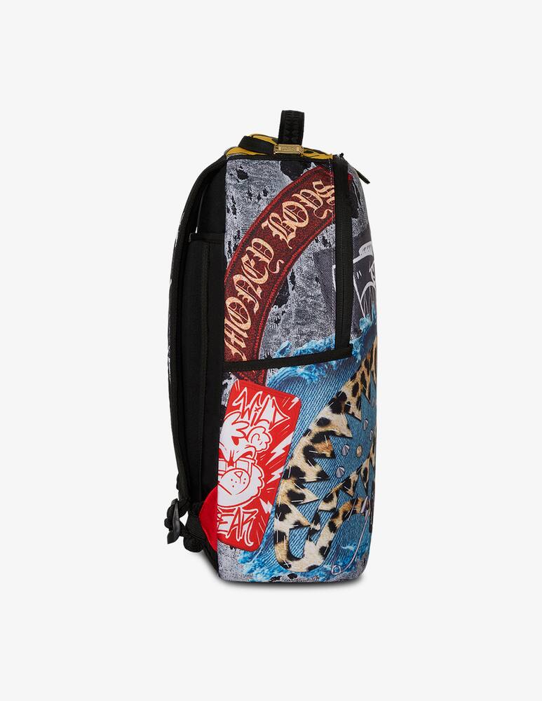 rinascente Sprayground Zaino deluxe patchwork punk