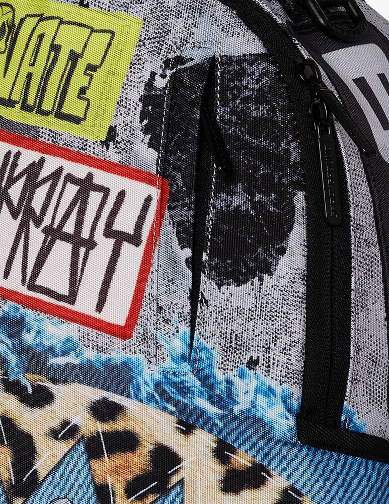 rinascente Sprayground Zaino deluxe patchwork punk