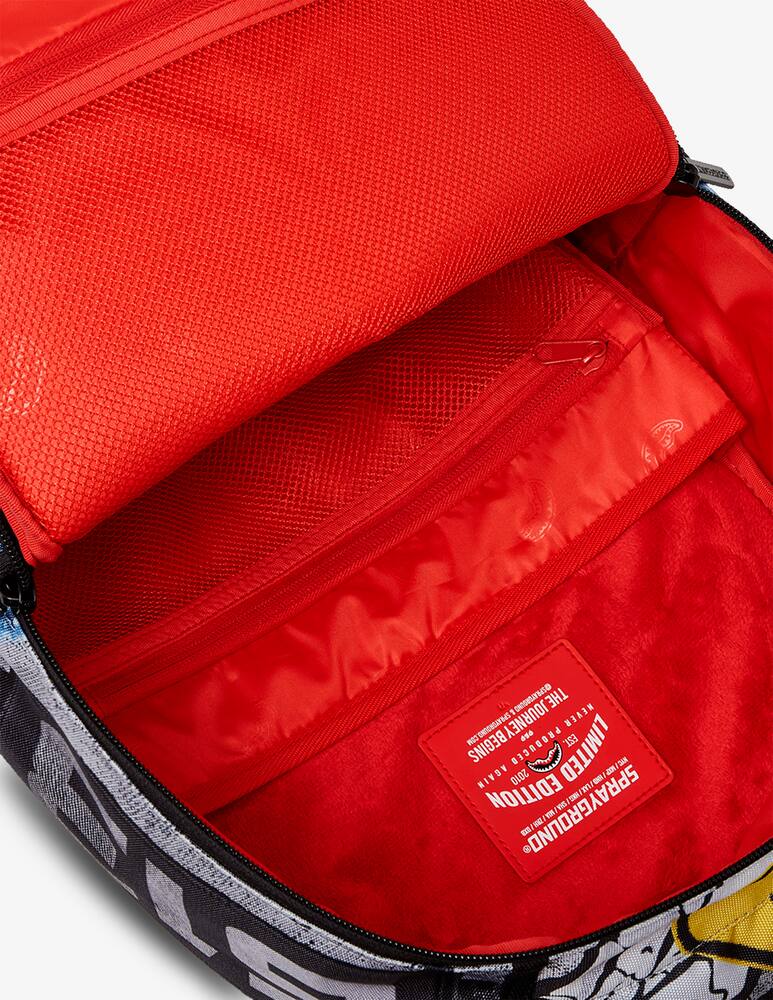 rinascente Sprayground Zaino deluxe patchwork punk