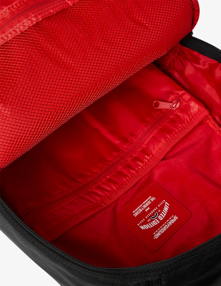 rinascente Sprayground Zaino con stampa fiamme