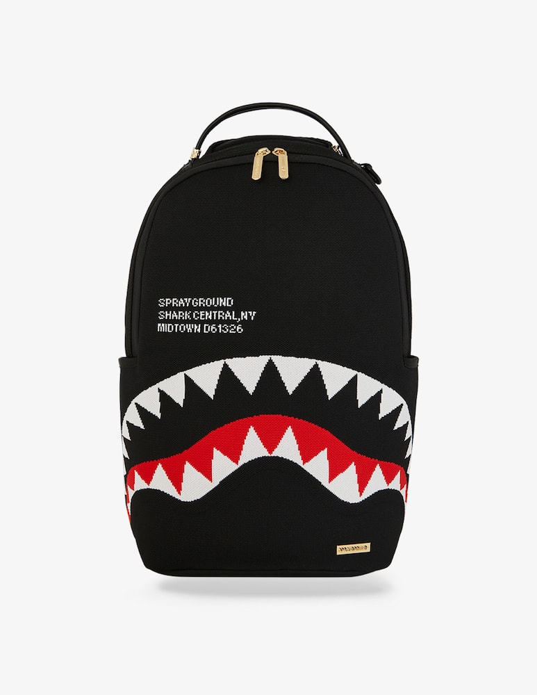 rinascente Sprayground Zaino knit Shark Central