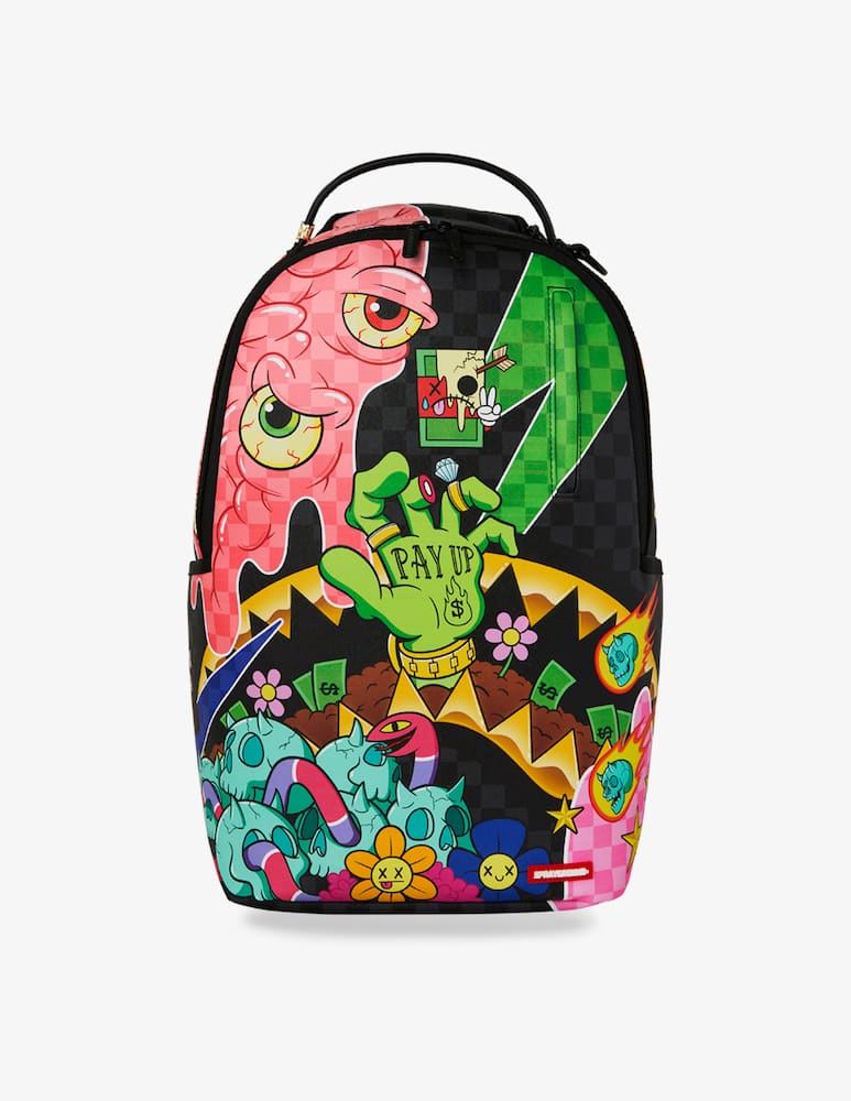 rinascente Sprayground Zombie collage backpack
