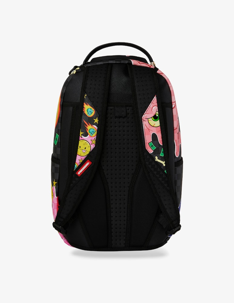 rinascente Sprayground Zombie collage backpack