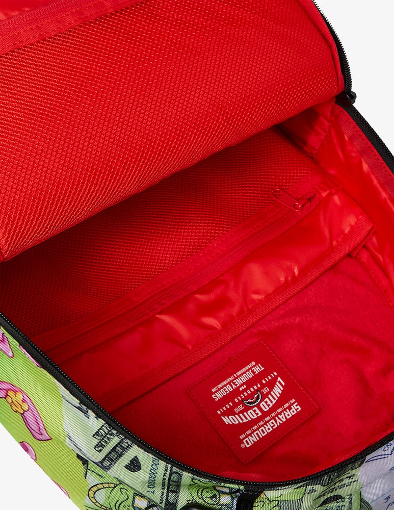 rinascente Sprayground Zaino collage denaro