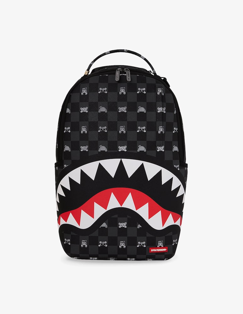 rinascente Sprayground Peeking character check backpack