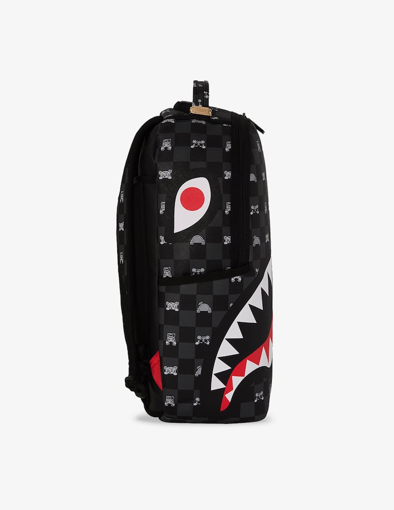 rinascente Sprayground Peeking character check backpack