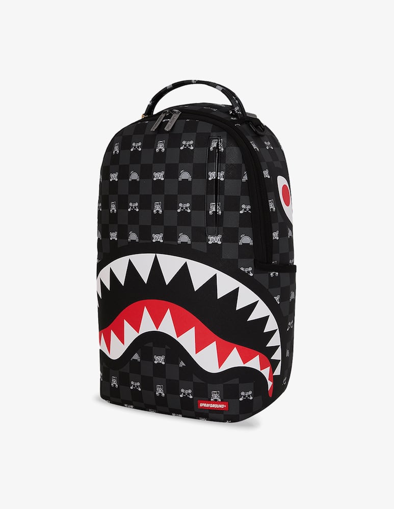 rinascente Sprayground Peeking character check backpack