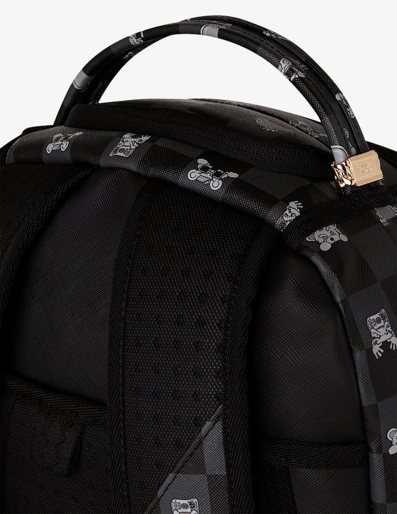 rinascente Sprayground Peeking character check backpack