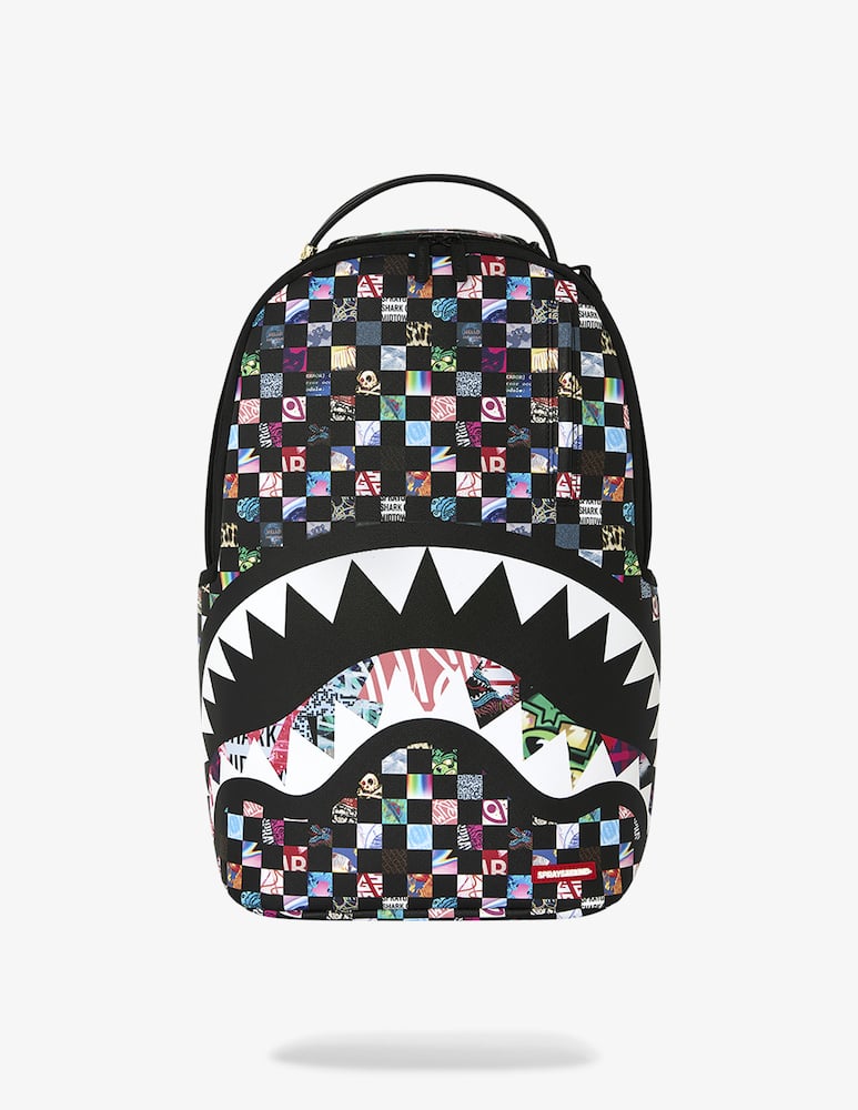 rinascente Sprayground Zaino a quadri Crazy check