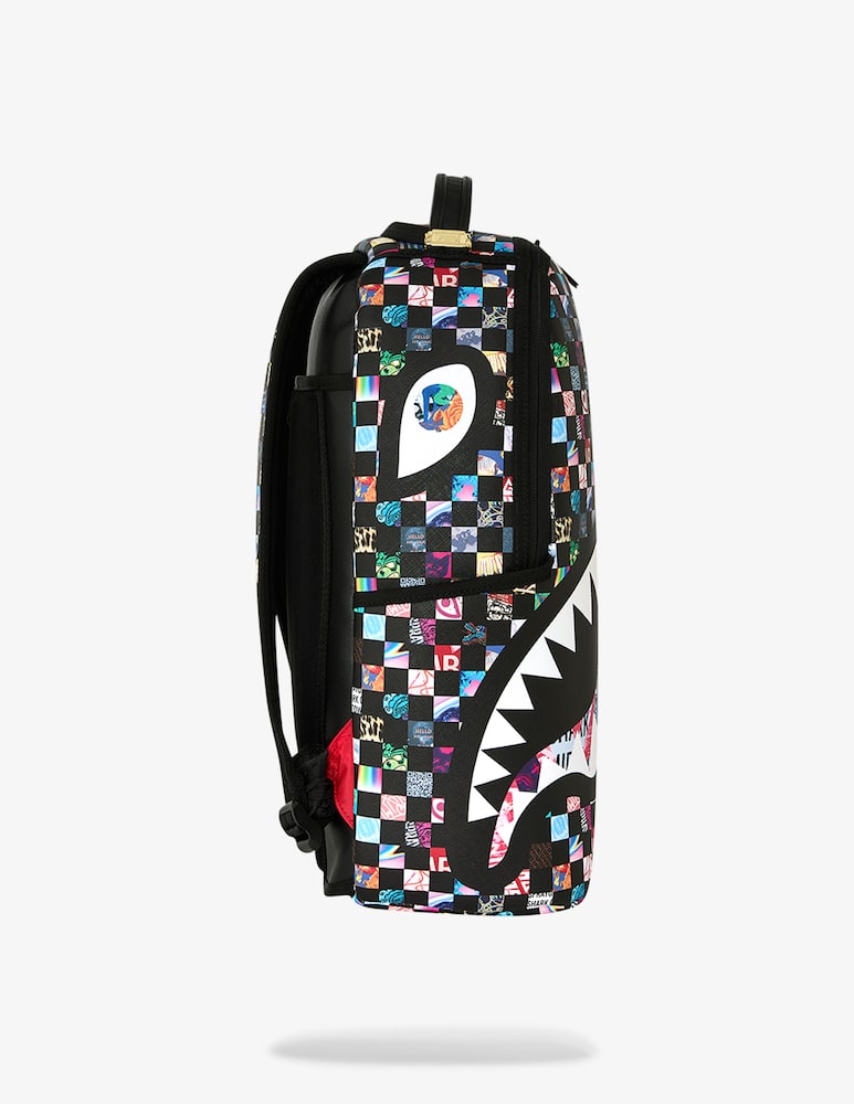 rinascente Sprayground Zaino a quadri Crazy check