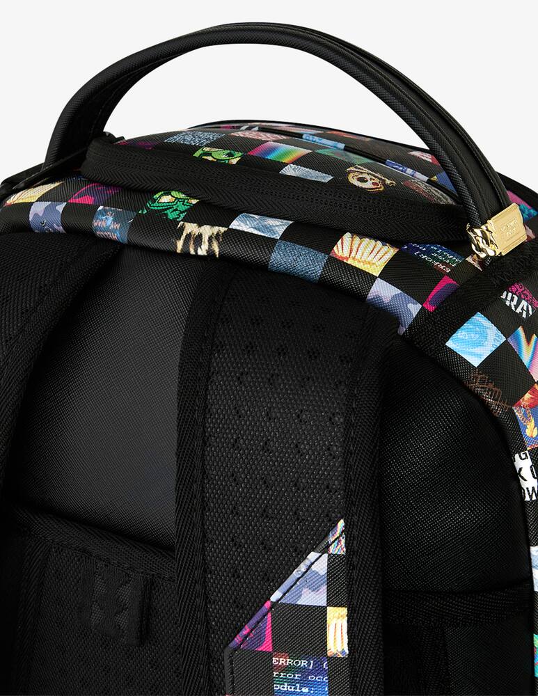 rinascente Sprayground Zaino a quadri Crazy check