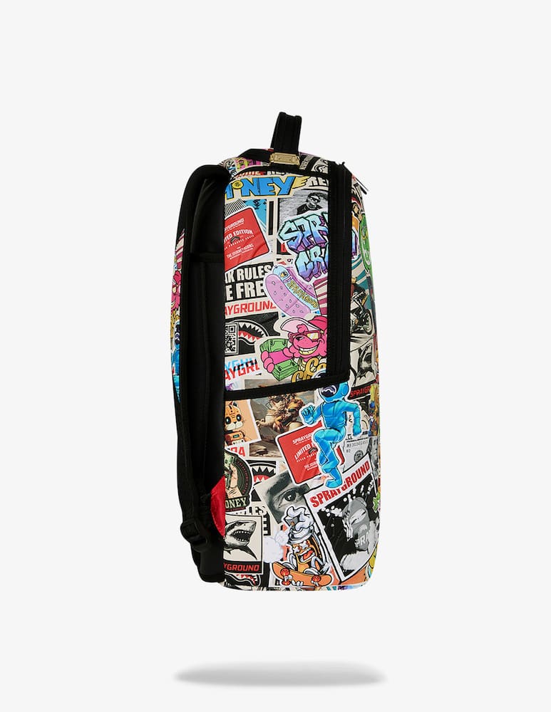 Sprayground Punk sticker shark backpack - picture 2 Sprayground Punk sticker shark backpack - picture 2