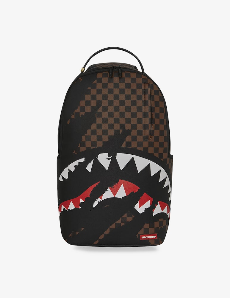 rinascente Sprayground checkered backpack