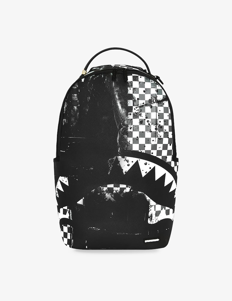 rinascente Sprayground Painted check backpack