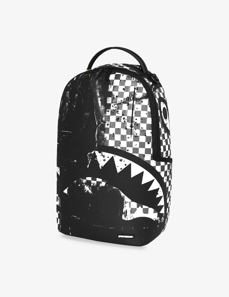 rinascente Sprayground Painted check backpack