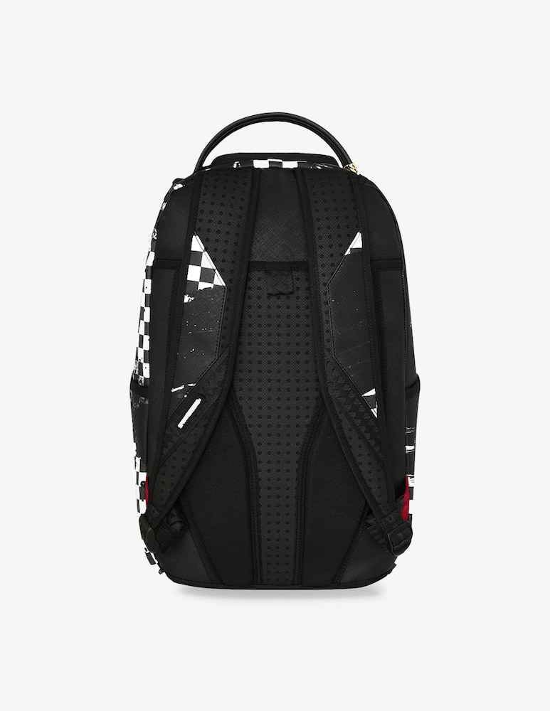 rinascente Sprayground Painted check backpack