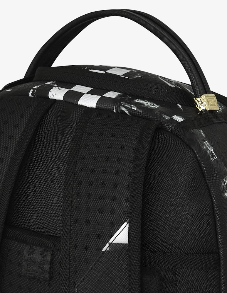 rinascente Sprayground Painted check backpack