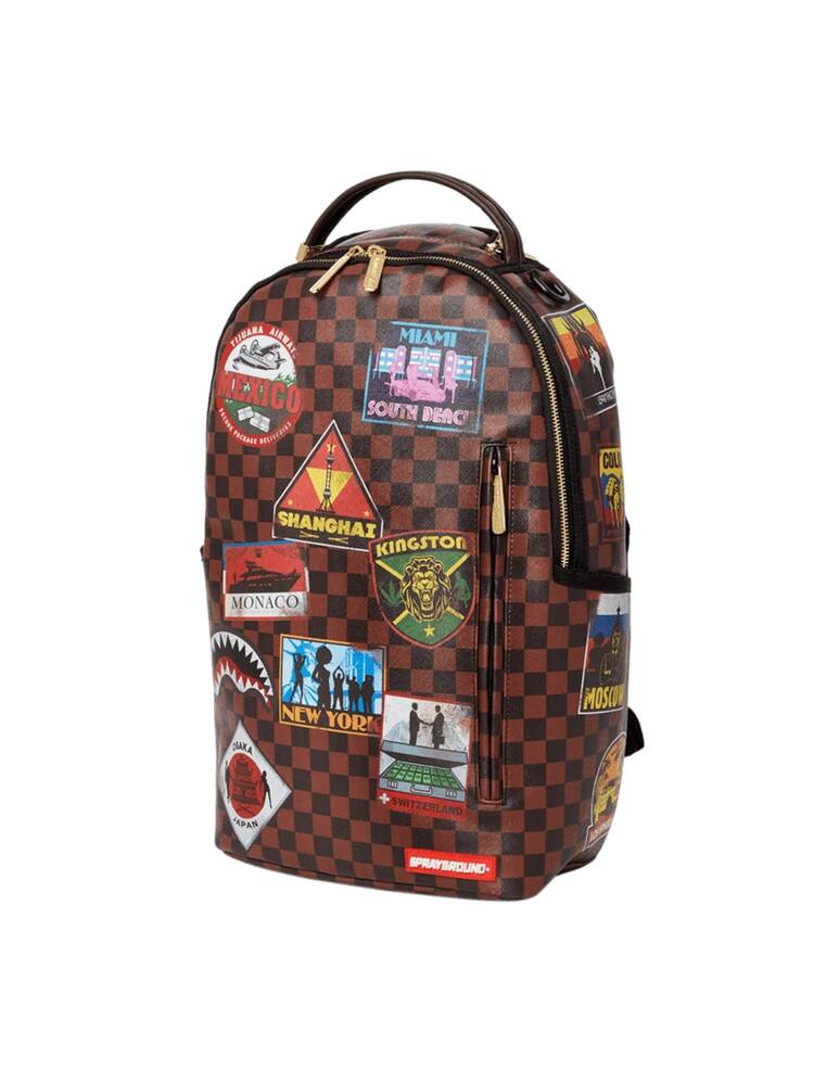 rinascente Sprayground Travel patches backpack