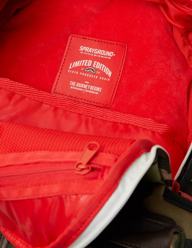 rinascente Sprayground Split weird backpack