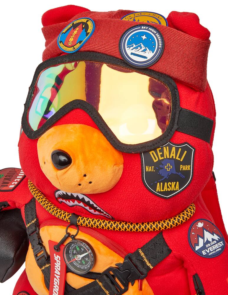 rinascente Sprayground Patches bear backpack - Multicolor