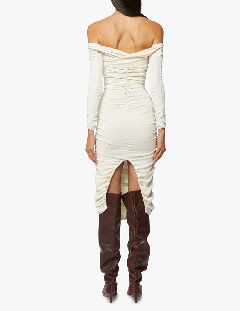 rinascente Khaite Lydia off-shoulder dress