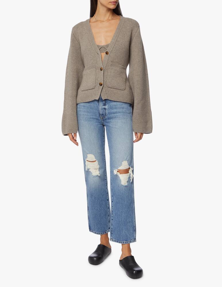 rinascente Khaite Abigail straight leg jeans