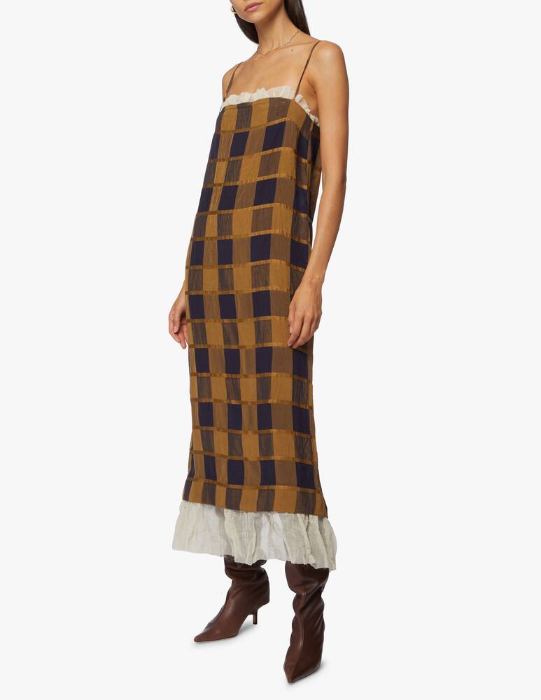 rinascente Khaite Susanna long dress