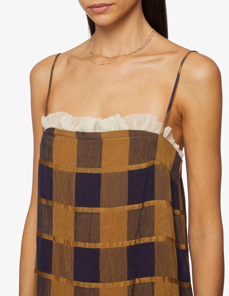 rinascente Khaite Susanna long dress