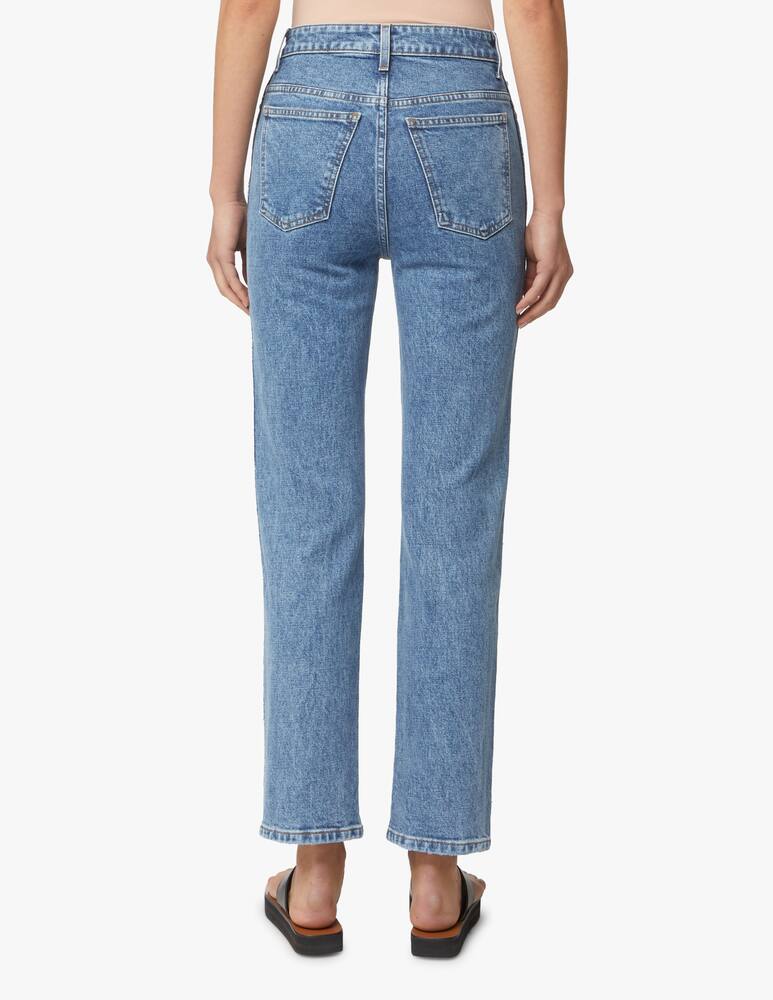 rinascente Khaite Abigail high rise flare jeans - light blue