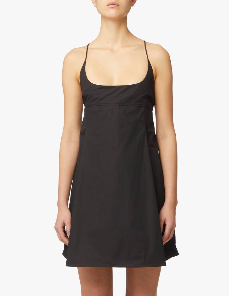 rinascente Khaite Paulina mini dress - black