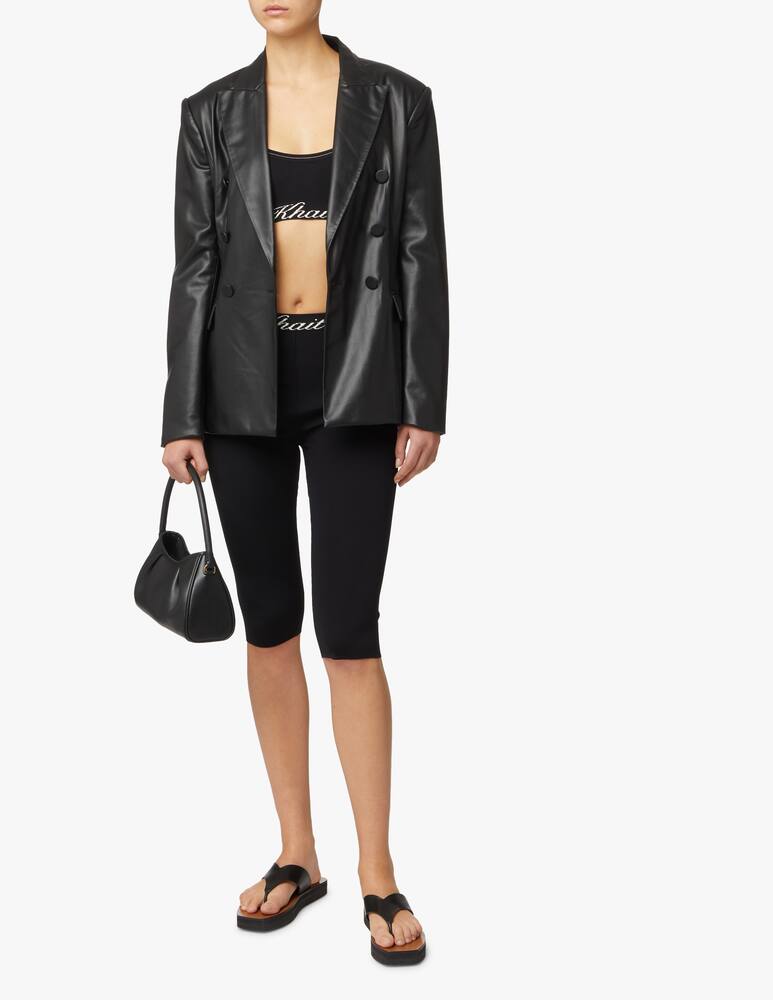 rinascente Khaite Carmelo bralette - black