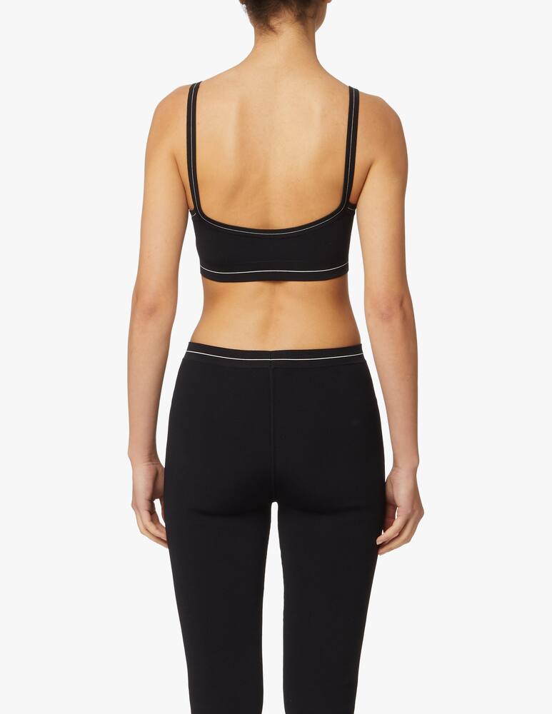 rinascente Khaite Carmelo bralette - black