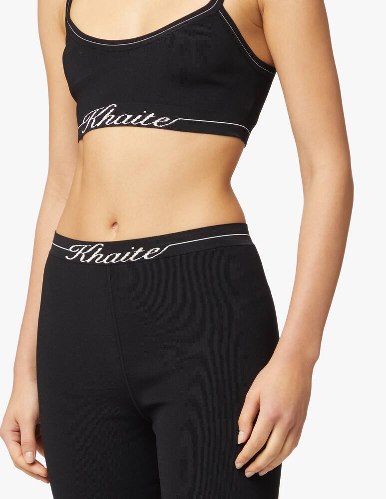 rinascente Khaite Carmelo bralette - black