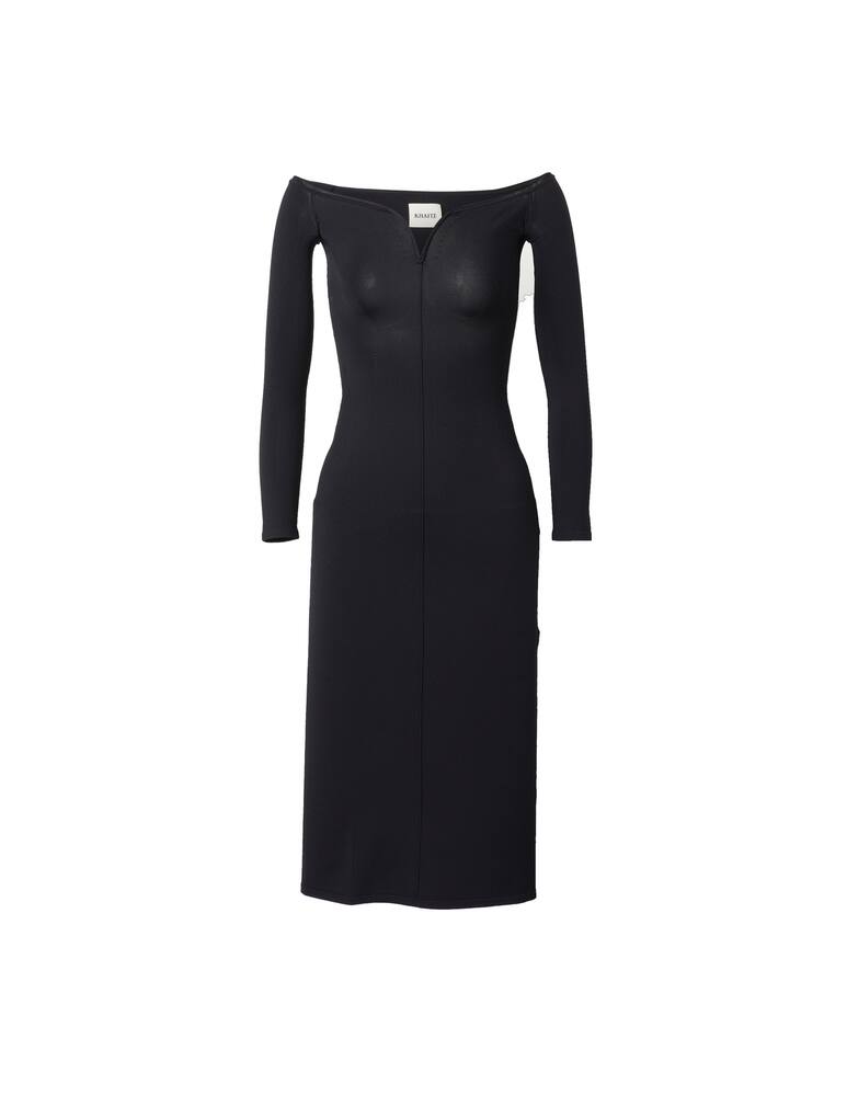 rinascente Khaite Vestito midi Valeska - nero