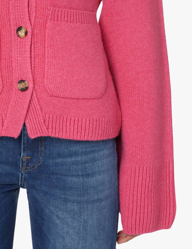 rinascente Khaite Scarlet cardigan - pink