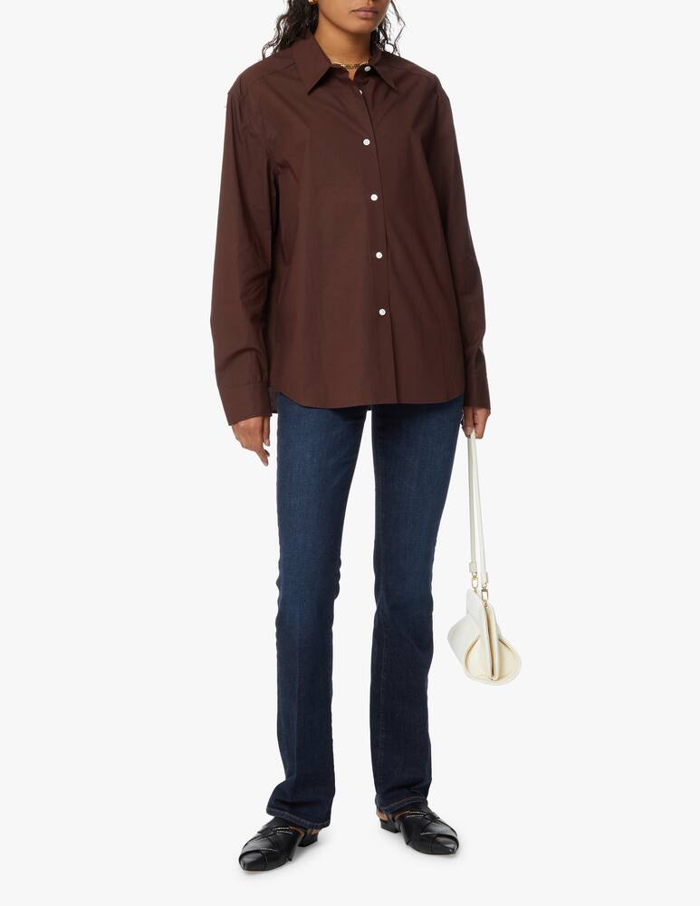 rinascente Khaite Camicia over in cotone Argo - marrone