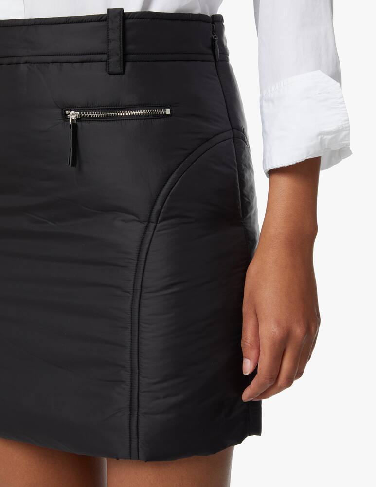 rinascente Khaite Mitsi padded mini skirt - black