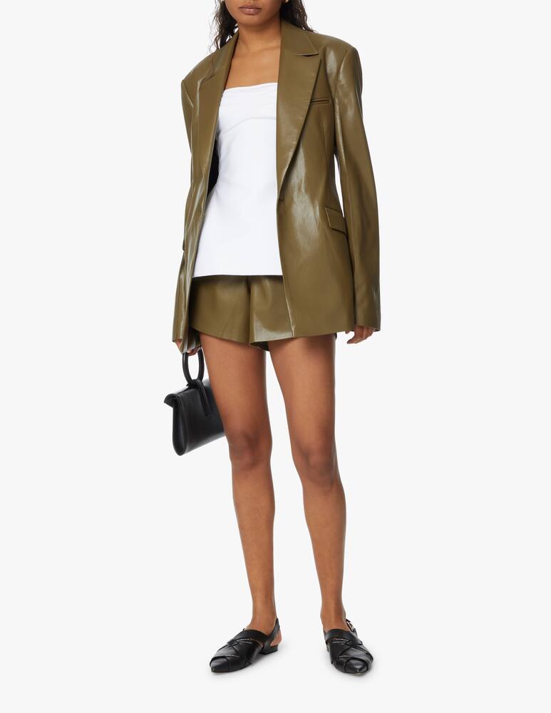 rinascente Khaite Top a bandana in cotone Blanche - bianco