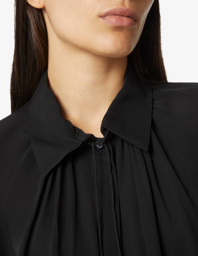 rinascente Khaite Blusa in seta - Nero