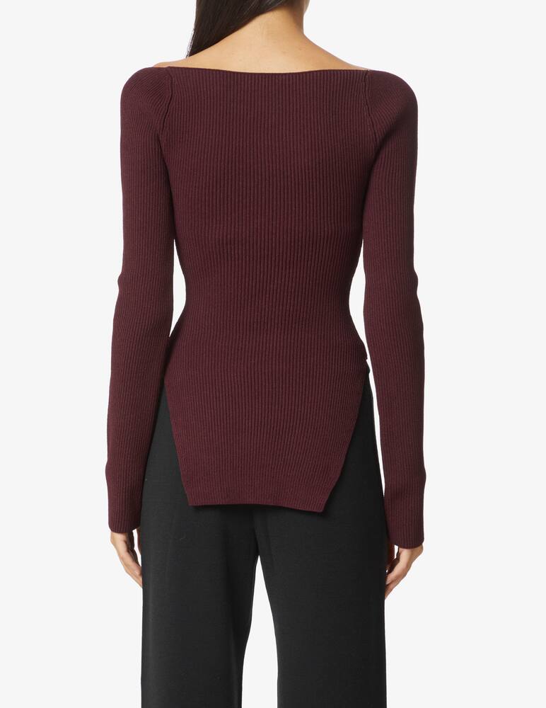 rinascente Khaite Maglia amiche lunghe Maddy - Rosso