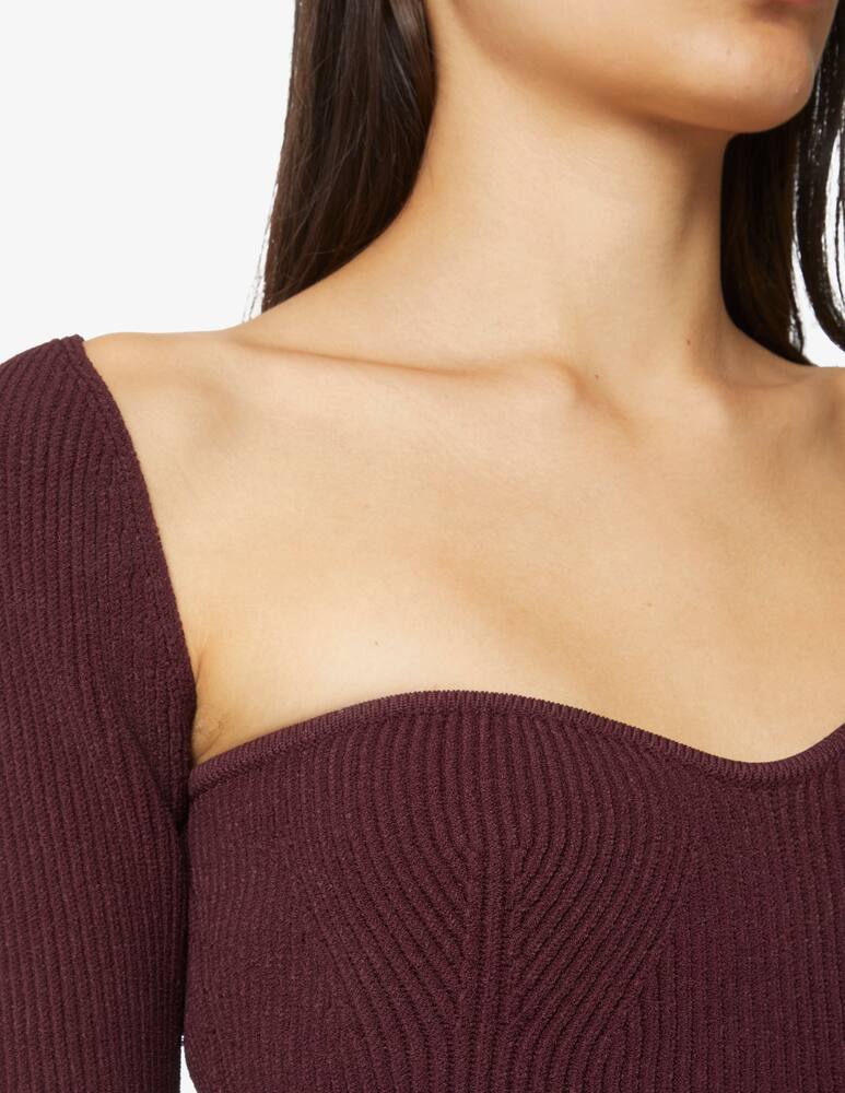 rinascente Khaite Maglia amiche lunghe Maddy - Rosso