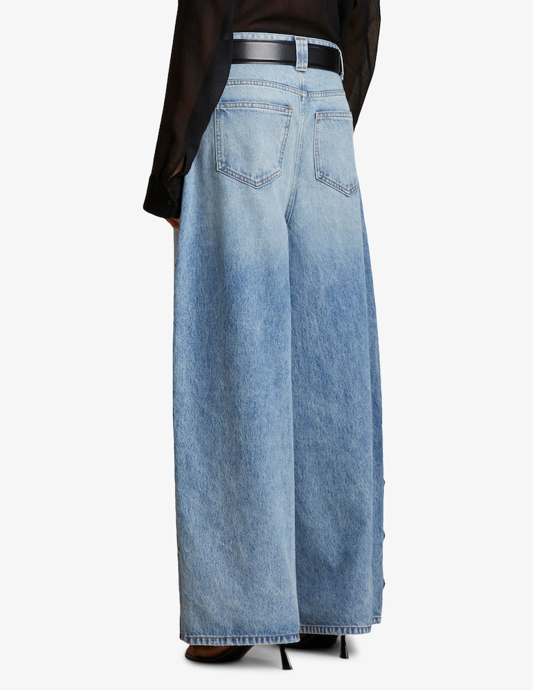 rinascente Khaite Jeans con borchie Rapton