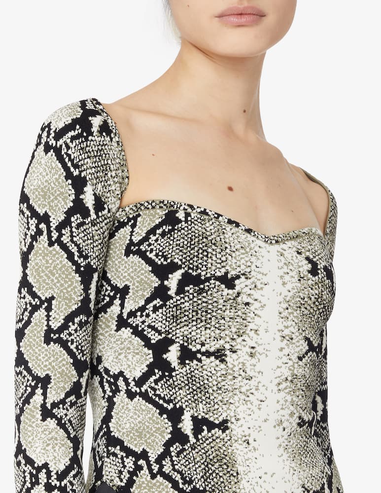 rinascente Khaite Maddy bustier top