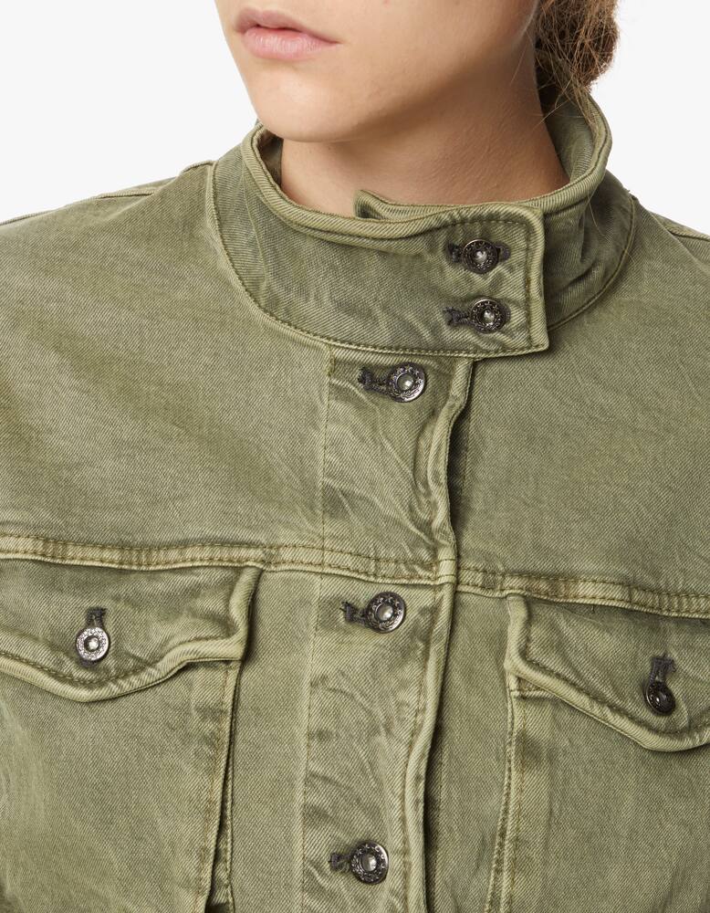 rinascente Free People Harley military shirt jacket