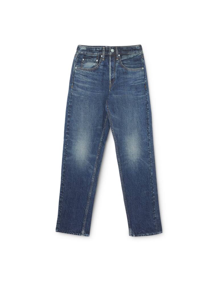 rinascente Rag & Bone Jeans cropped dritti Miramar - blu