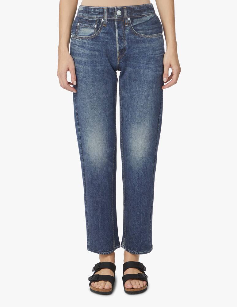rinascente Rag & Bone Jeans cropped dritti Miramar - blu
