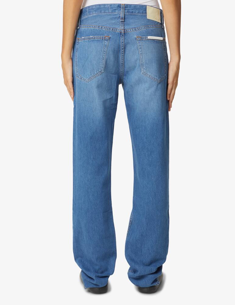 rinascente Rag & Bone Piper medium rise straight leg jeans - Blue