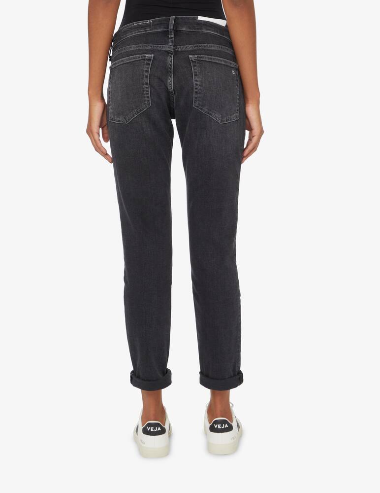 rinascente Rag & Bone Jeans boyfriend a vita bassa Dre - Nero